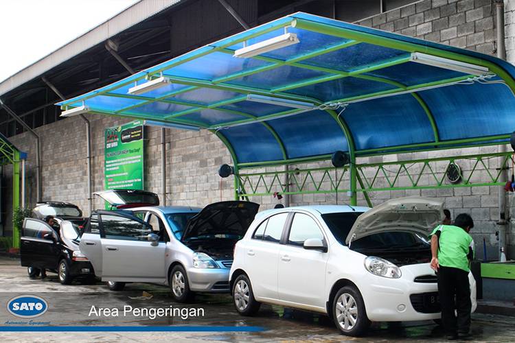 AXC Kelapa Gading Jakarta SATO Peralatan Otomotif Robotic Carwash