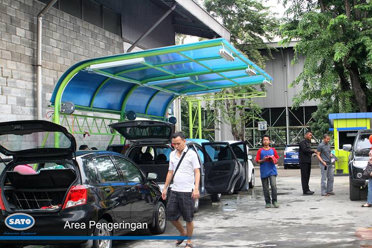 AXC Kelapa Gading Jakarta SATO Peralatan Otomotif Robotic Carwash